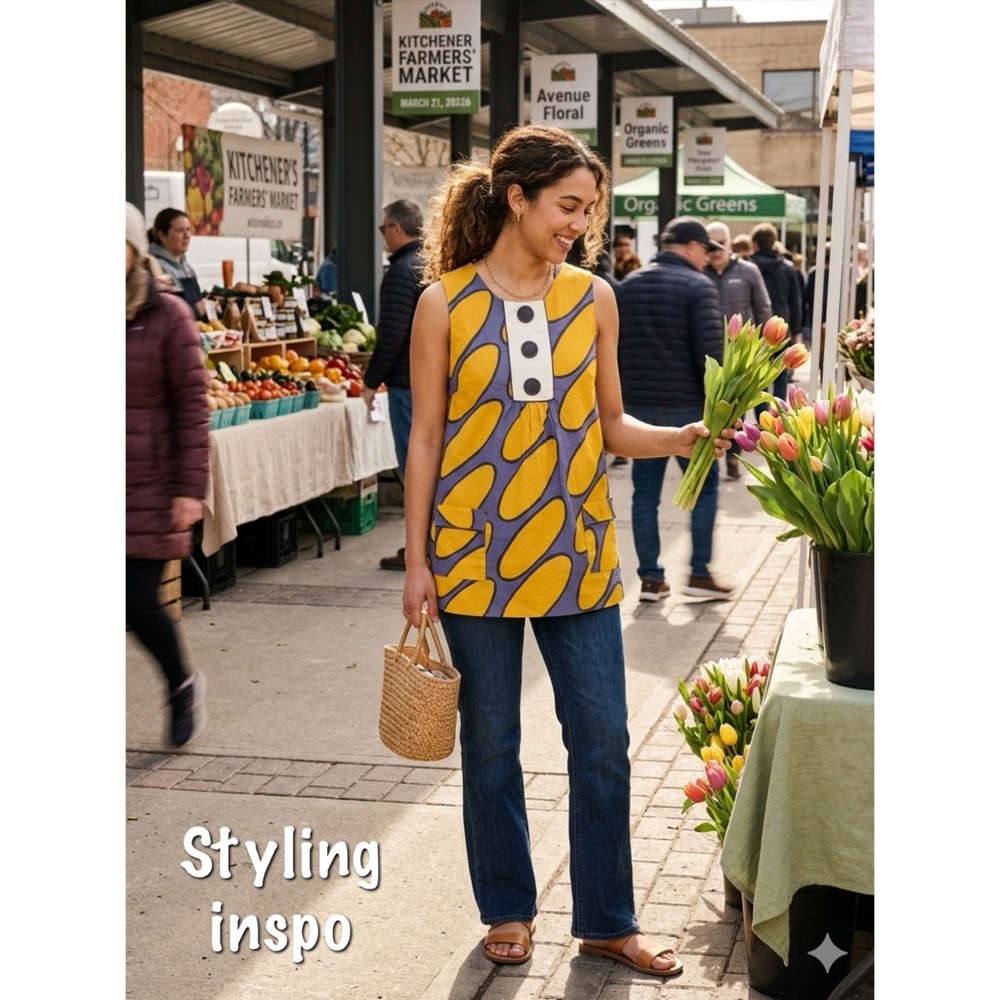 Marimekko x H&M Sleeveless Tunic Top